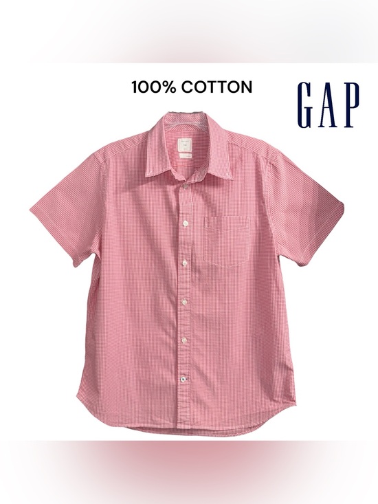 GAP Other - GAP Lived In, Men’s 100% Cotton Short Sleeve Button Up, Size Large